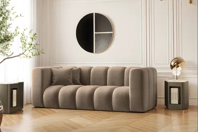 Zdjęcie produktu dla Kanapa, sofa, sofa dwuosobowa Grand Modułowa tkanina Salvador ciemnobeżowy