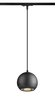 1-Phasen-Strahler Light Eye 150, QPAR111, schwarz, 150 mm