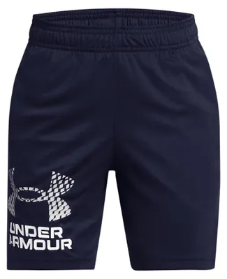 Image de Short Under Armour Ua Tech Logo - bleu marine nuit, taille : XS