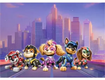 Produktbild von Fototapete Vlies FTD5P 352195 - 159 Paw Patrol 5-tlg. 375 x 270 cm