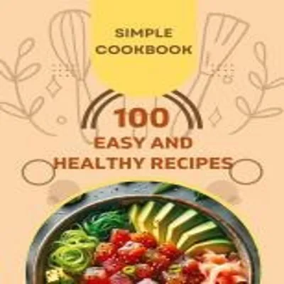 Produktbild von Kochbuch für einfache und gesunde Rezepte