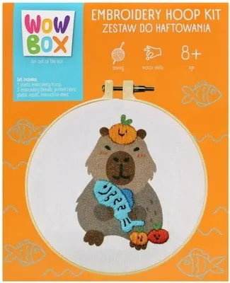 Produktbild von Wow Box Stickset Kapibara Lunch Time