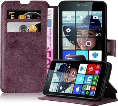 Obrázok produktu pre Cadorabo puzdro pre Nokia Lumia 640 v červenom ochrannom puzdre na mobilný telefón Case Cover