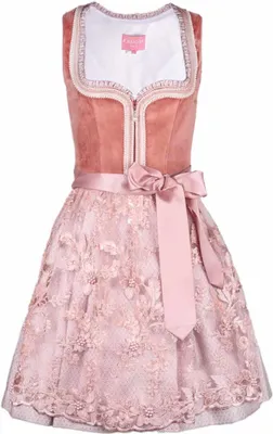 Produktbild von Dirndl Emery 50cm Länge rosa 36