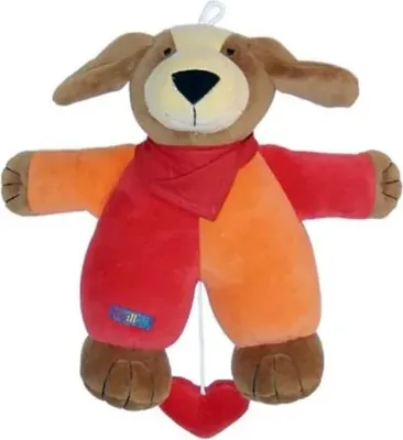 Produktbild von Spieluhr Hund, rot-orange