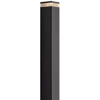 Image de Elm Gartenlampe Laterne 80 x 13 cm Outdoor Schwarz