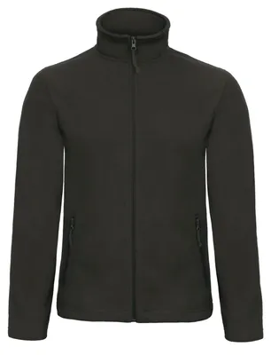 Produktbild von B&C - "ID.501" Fleecejacke Durchgehender Reißverschluss für Herren FK2753 (XXL) (Schwarz)
