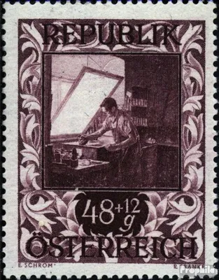 Produktbild von Briefmarken Österreich 1947 Mi 820 postfrisch Kunstausstellung