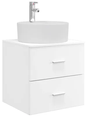Immagine prodotto di Mobile Lavabo da Parete Bianco 49,5 x 44,5 x 65 cm