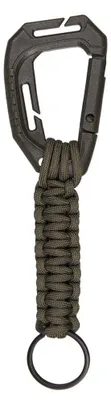 Produktbild von Schlüsselanhänger Paracord mit Karabiner oliv