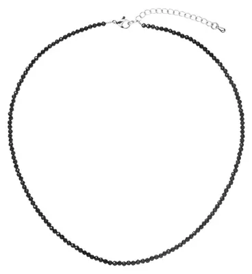 Produktbild von Bead necklace with black spinel 42012.3 black spinel