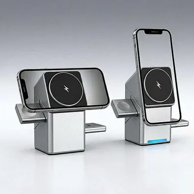 Obrázok produktu pre Bezdrôtová nabíjačka 3v1 pre iPhone, Apple Watch a AirPods
