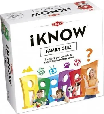 Zdjęcie produktu dla Taktyczna gra planszowa „Wiem” Family Guiz (w języku łotewskim)
