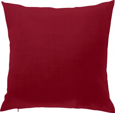Produktbild von Sander Kissenhülle Loft - verschiedene Farben und Größen 50 x 50 cm 26 - weinrot