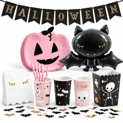 Produktbild von Halloween Party Deko Set 53 tlg. Partyset