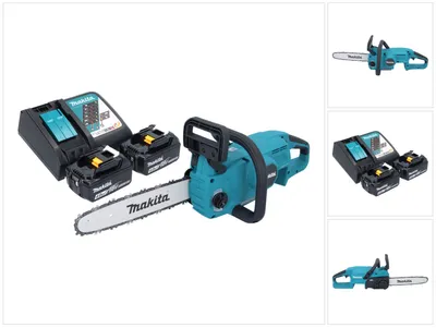 Produktbild von Makita DUC 307 RMX2 Akku Kettensäge 18 V 30 cm 7,7 m/s Brushless + 2x Akku 4,0 Ah + Ladegerät