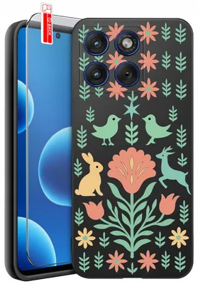 Obrázok produktu pre Puzdro pre Motorola Edge 70 | Vzory | Matné silikónové puzdro + sklo 9H