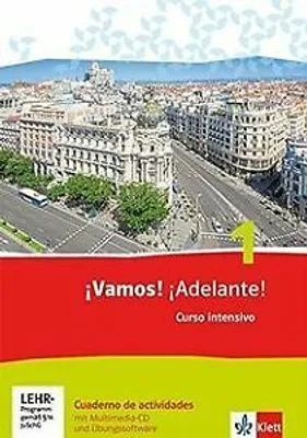 Produktbild von ¡Vamos! ¡Adelante! 1. Curso intensivo. Cuaderno de actividades mit Mediensammlung und Online-Übungen