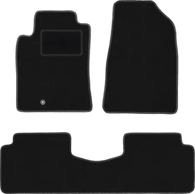Produktbild von Schwarze Veloursmatten für: Toyota Camry V Limousine (1996-2001)
