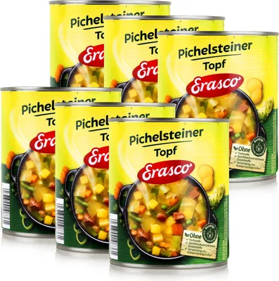 Produktbild von Erasco Pichelsteiner Topf 800g Fertigessen (6er Pack)