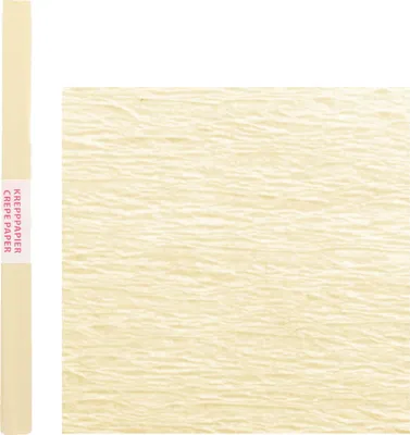 Produktbild von Spirit Krepppapier Standard 200 x 50 cm, Farbe:beige