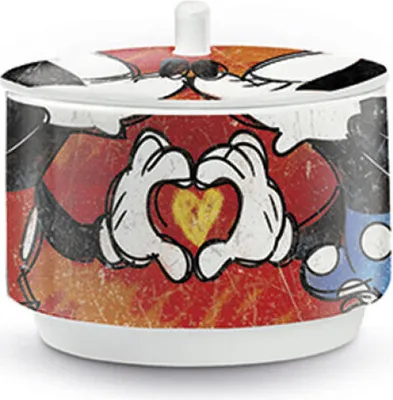 Produktbild von Egan DISNEY LOVE SWEET LOVE Rote Zuckerdose Ø 9 cm