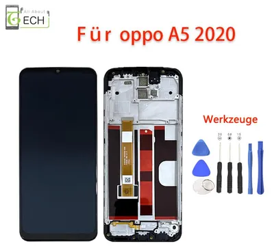 Produktbild von Für Oppo A5 2020 LCD Display mit Rahmen Bildschirm Touchscreen + Werkzeuge