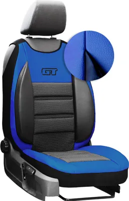 Obrázok produktu pre Poťahy sedadiel x1 - Chránič sedadla auta univerzálnej veľkosti - Poťah sedadla auta - Poťah sedadla vodiča - Podložka na sedadlo auta - Bleu