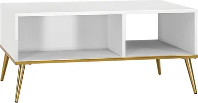 Produktbild von Stilvoller Couchtisch mit Ablagefläche für das Wohnzimmer Goldin