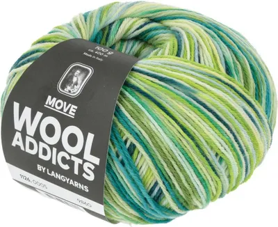 Produktbild von Lang Yarns - Move 0005 blau lime atlantik