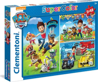 Zdjęcie produktu dla Nd17_Pu-9032 Clementoni Puzzle 3X48El Psi Patrol