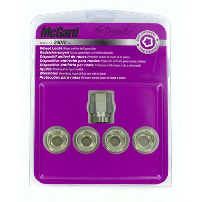 Immagine prodotto di Set di dadi conici McGard 4 pezzi Originale ad alta sicurezza per filettatura M12x15