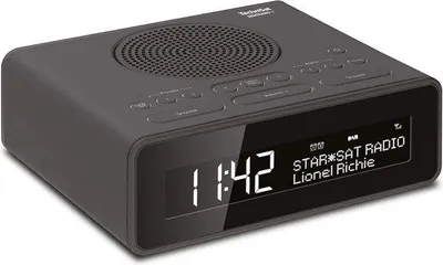 Immagine prodotto di Sveglia radio DAB+ nera con funzione snooze