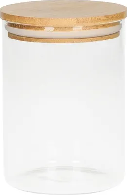 Produktbild von Glasbehälter "Bamboo" transparent Transparent