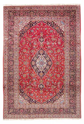 Produktbild von Orientalischer Teppich mit orientalischem Motiv, handgeknüpft aus Wolle, ARDAKAN A