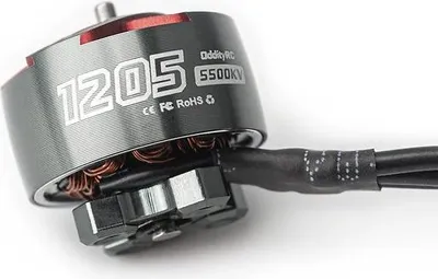 Produktbild von OddityRC Spinnybois 1205 FPV Motor 4S 5500KV Schwarz