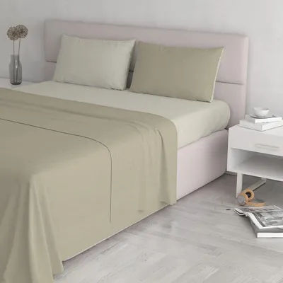 Productafbeelding van Home Supreme, taupe/crèmekleuren, tweepersoonsbed