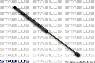 Produktbild von Stabilus Gasfeder, Koffer-/Laderaum Beidseitig 4932Sv