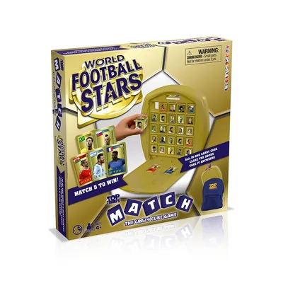 Produktbild von Top Trumps Match World Football Stars Spiel Gesellschaftsspiel