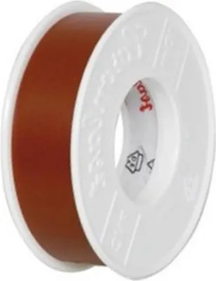 Immagine prodotto di Coroplast Nastro isolante elettrico 301 0,10 mm x 15 mm x 10 m marrone, 1 pz.