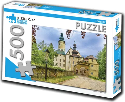 Obrázek produktu pro PUZZLE TOURIST Nr. 56 - Lemberk 500 Stück