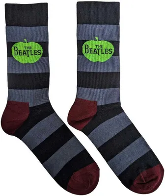 Image de The Beatles - Chaussettes pour homme/femme unisexe RO10788 (39,5 EU - 45,5 EU) (Gris/Noir/Brun)