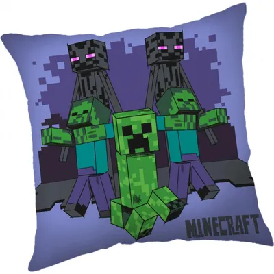 Obrázok produktu pre Vankúš Minecraft Mobs coming for you 40 x 40 cm