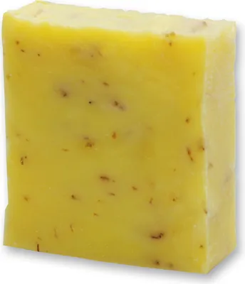 Produktbild von Florex Schafmilchseife handgeschöpft und kaltgerührt Ringelblume 150 g
