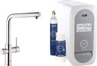 Produktbild von GROHE 31347003, Standard, Chrom, Hebelgriffe, Einzelbild, Typ L, Keramik