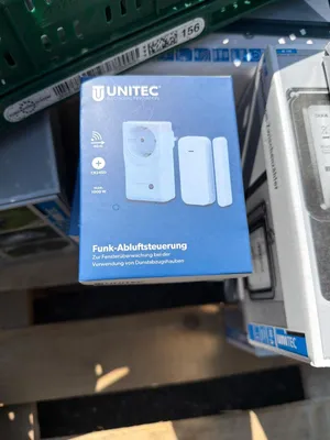 Image de uniTEC Elektro 30792d'évacuation d'air uniTEC sans fil, blanc