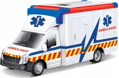 Zdjęcie produktu dla Karetka Ambulans Pogotowie Model Bburago 18-32266