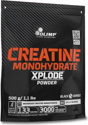 Produktbild von Creatine Monohydrate Xplode Powder (500g) Orange