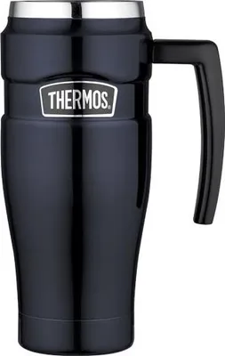 Obrázek produktu pro Style Vodotěsný termohrnek s madlem - tmavě modrá 470 ml