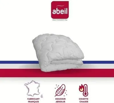 Zdjęcie produktu dla Kołdra Ciepła ABEIL Douceur Absolue, 140x200 cm, Mikrofibra Poliester, 400 gr/m², Biała